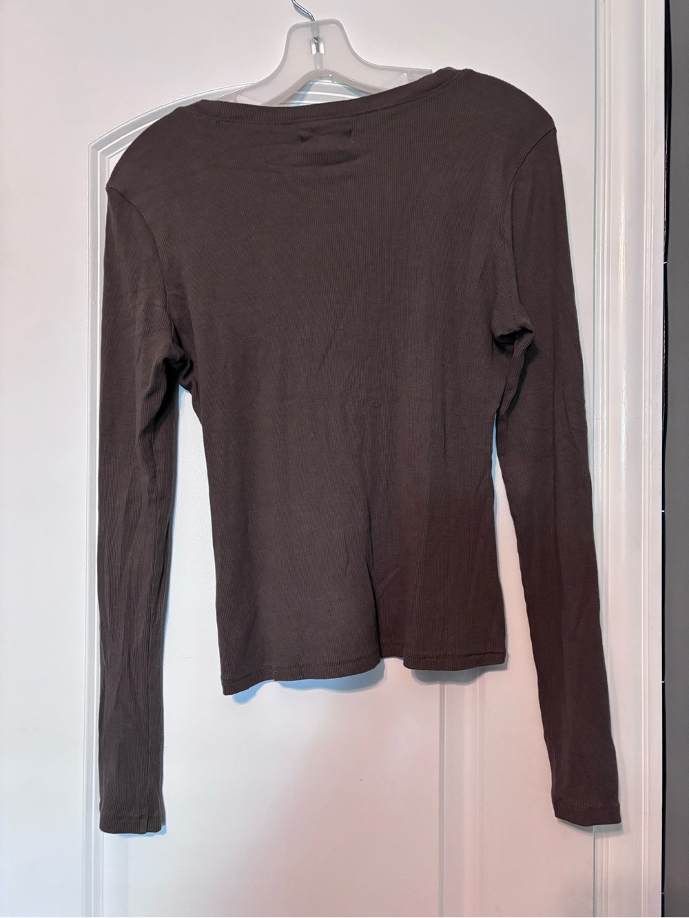 Madewell Long Sleeve Crewneck Top Size Medium - Picture 6 of 12